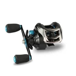 High-speed drip wheel fishing reel with magnetic brake system baitcasting reel