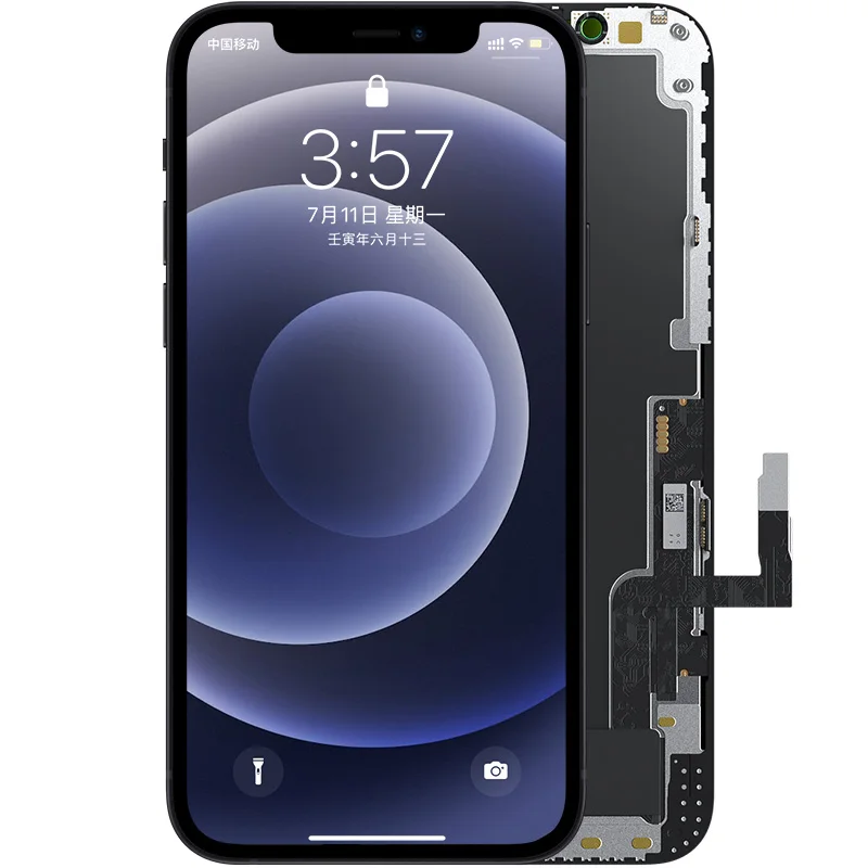 NOHON original factory wholesale price display 100% adaptation phone for 12 series lcd for iphone 12 pro max screen