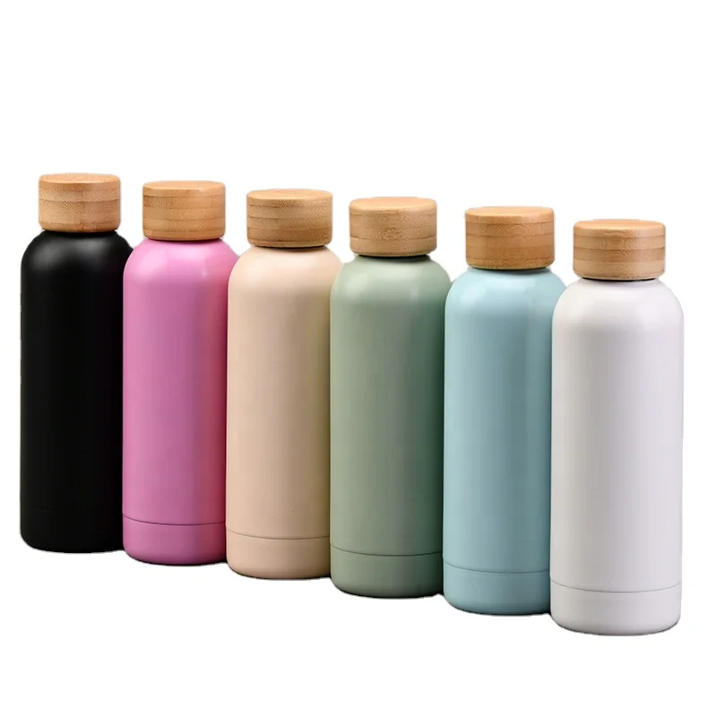 Sustainable eco friendly product 500ML water bottle with custom logo insulated water bottles stainless steel vacuum flasks