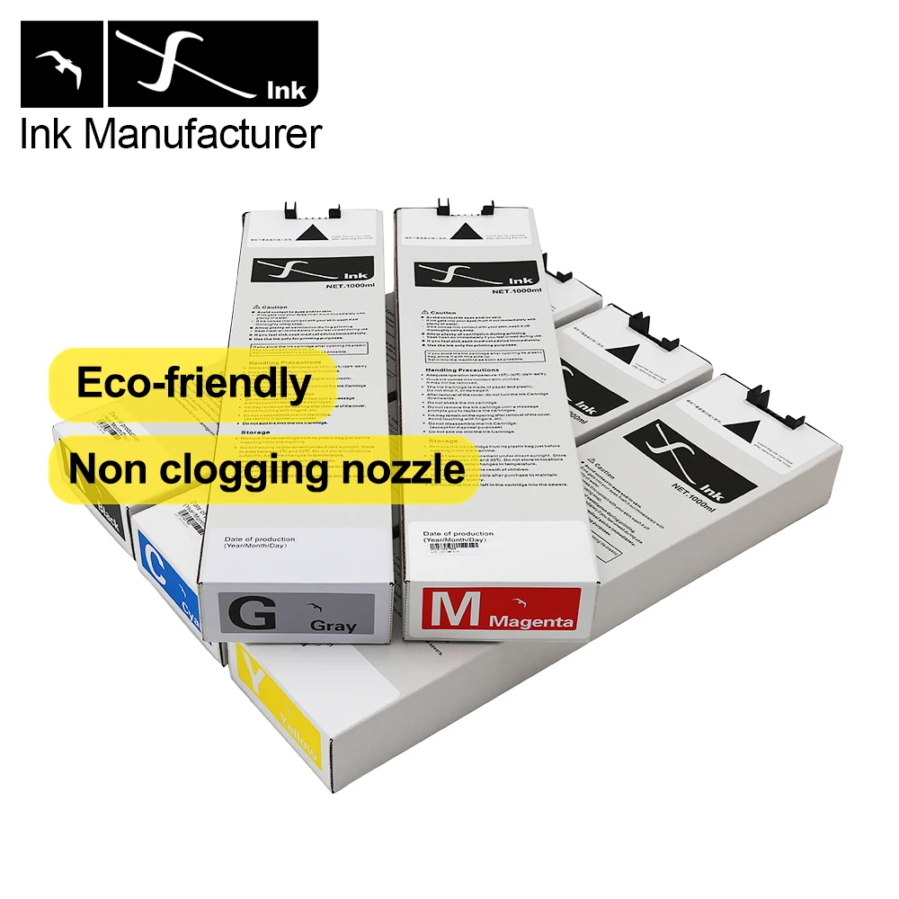 Comcolor gd9630 gd9631 gd7330 pigment ink printer compatible ink cartridges eco solvent ink manufacturers