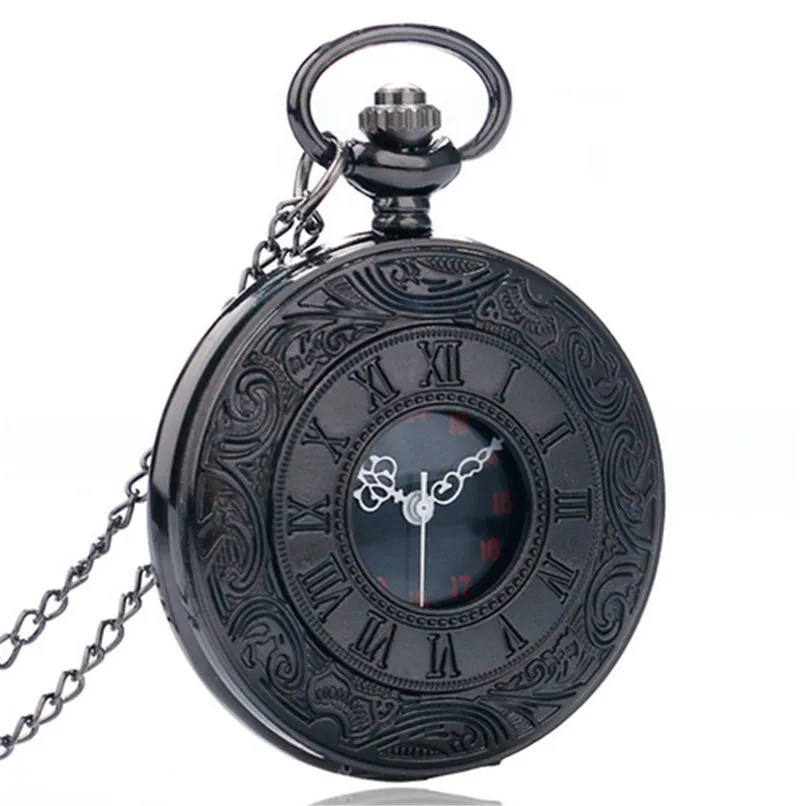 Stylish Vintage Retro Quartz Pocket Watch Unisex Pendant Flip Hollow Black Bronze Silver Gold Watches Clock Various Styles Gift