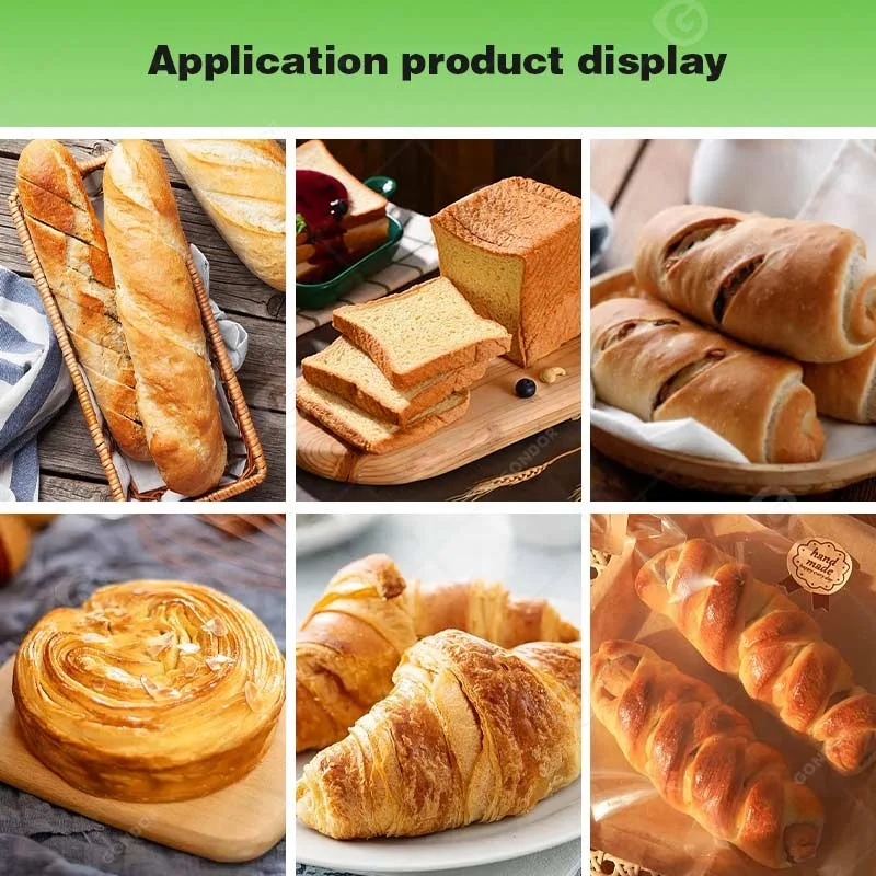 Full Auto Manufacture Plant Lamination Bread Make Production Line Machine Process of Pastry Industrial