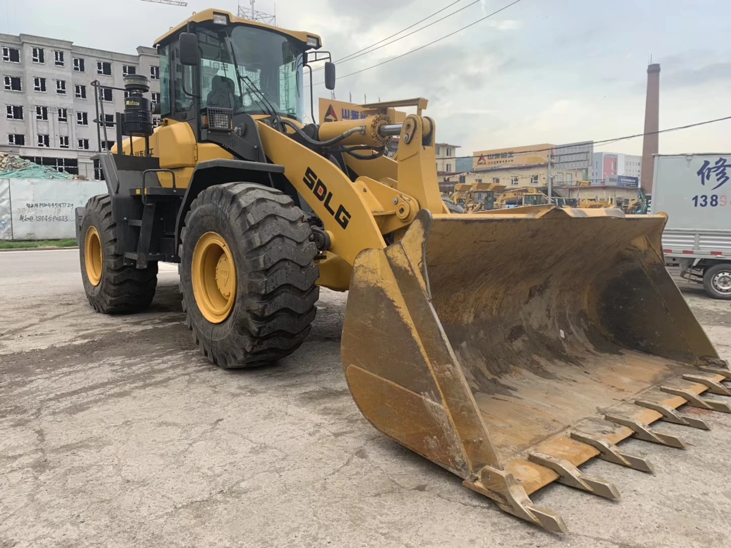 Used 90% New Chinese Top Brand SDLG LG956F Wheel Loader Multi Function Used Lg 956L Loader Good Condition Loader For Sale