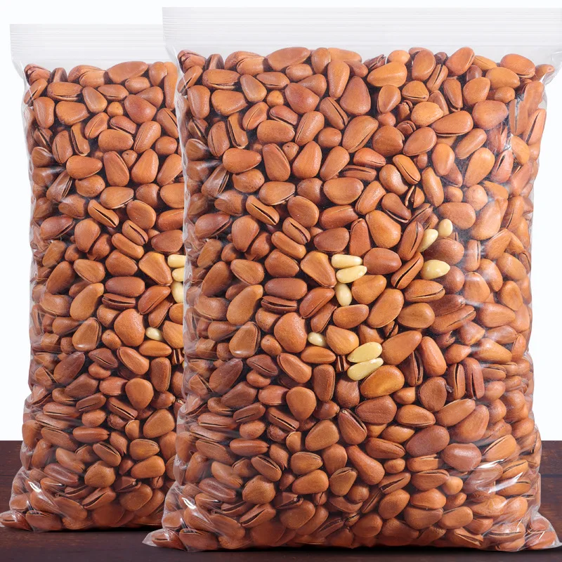 Quality pine nut bulk wholesale organic healthy casual snack nuts 500g dried fruit snacks, baked snacks