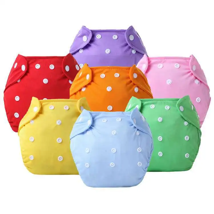 Customized Diapers Reusable Bamboo Washable Waterproof Pocket Cloth Quick Dry Diapers Nappy Babys Reusable Breath Ecological
