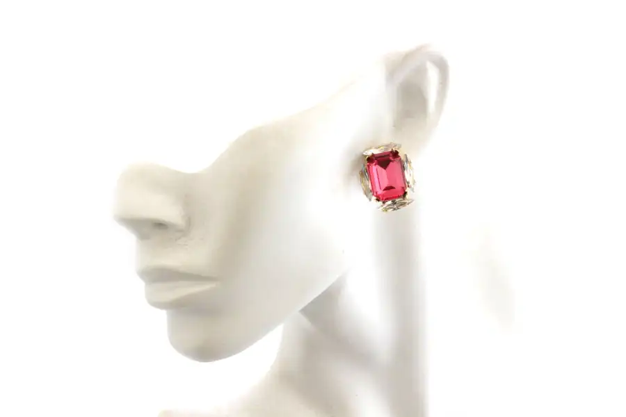 2022 New Design Exaggerated Crystal Stud Earrings Fashion Gold Plated Crystal Embellished Earring Studs Dynasty Panther Studs