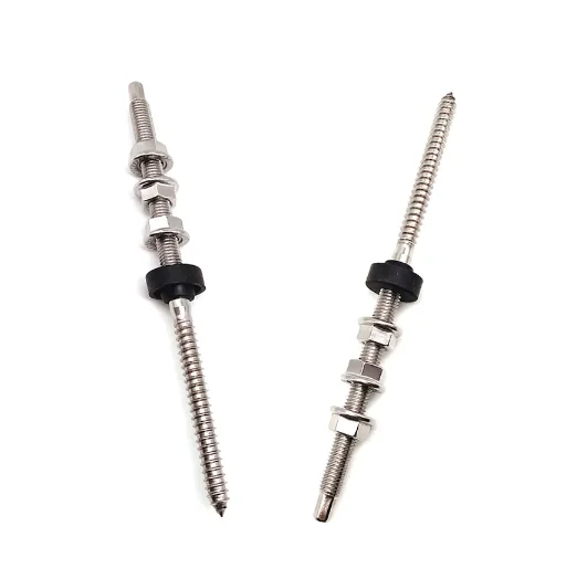 Wholesales 10kw sus304 Pitched Flat Tin Tile Roof Solar Panel Bracket roof Mounting System with Hanger Bolt