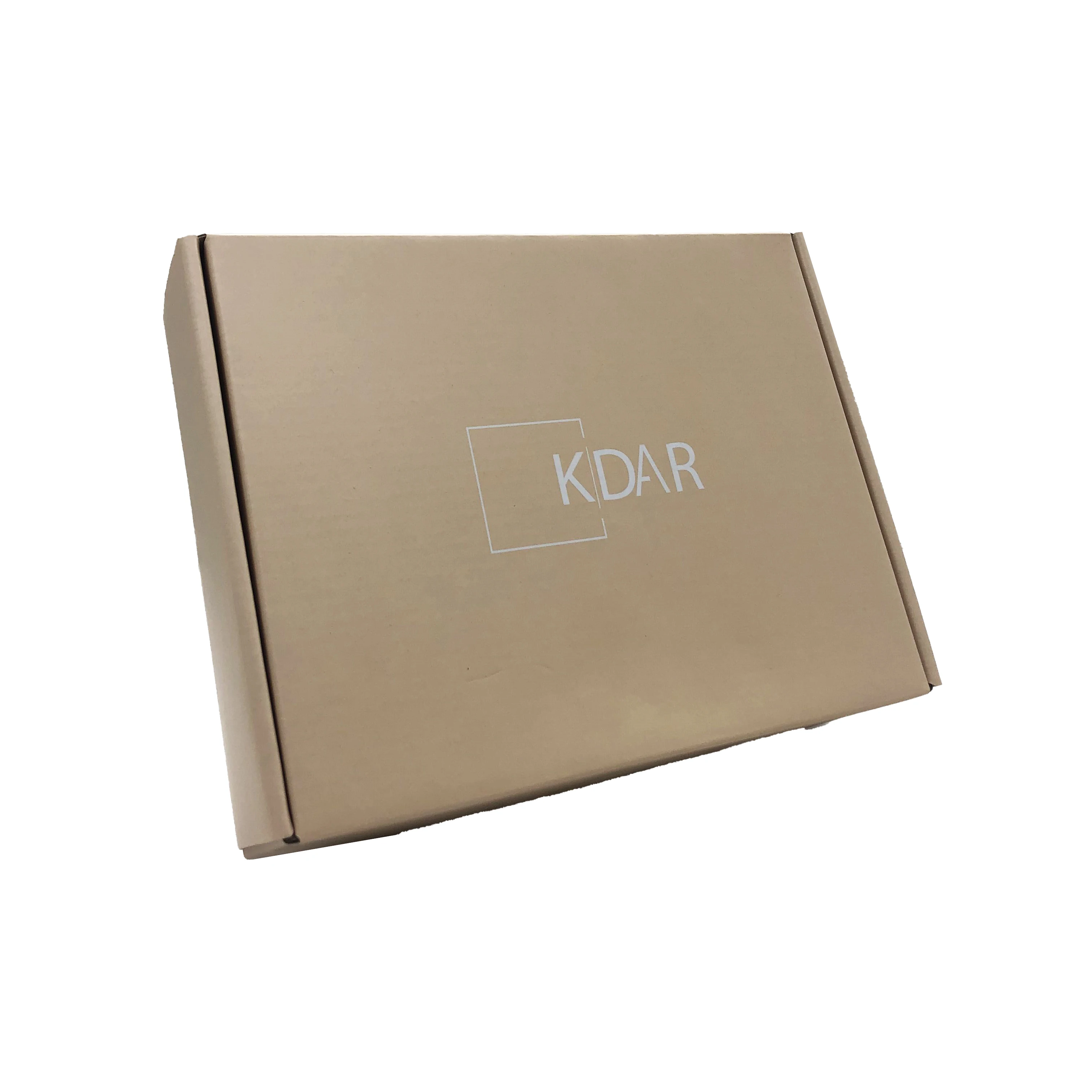 Paper Manufacturer Recyclable Brown Kraft Paperboard Boxes for Packaging Consumer Electronics