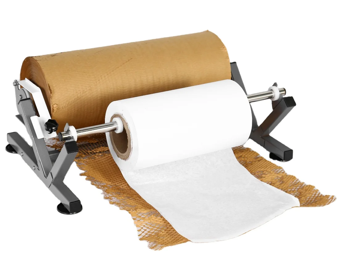 paper padded cushion packaging recycle paper packaging cushion cushioning kraft paper roll