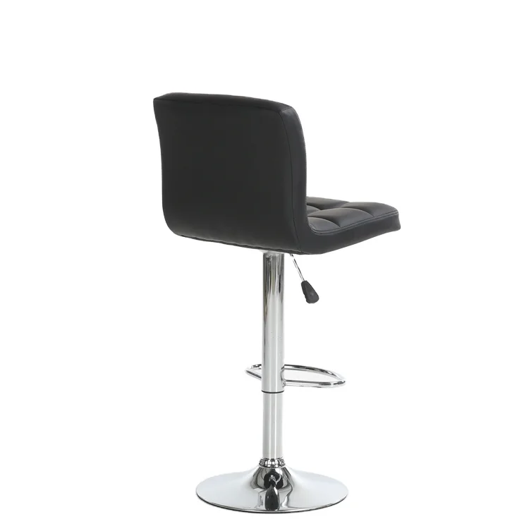 ANJI YIBO Китай модный черный Стиль Алюминиевый барный стул высокий стул