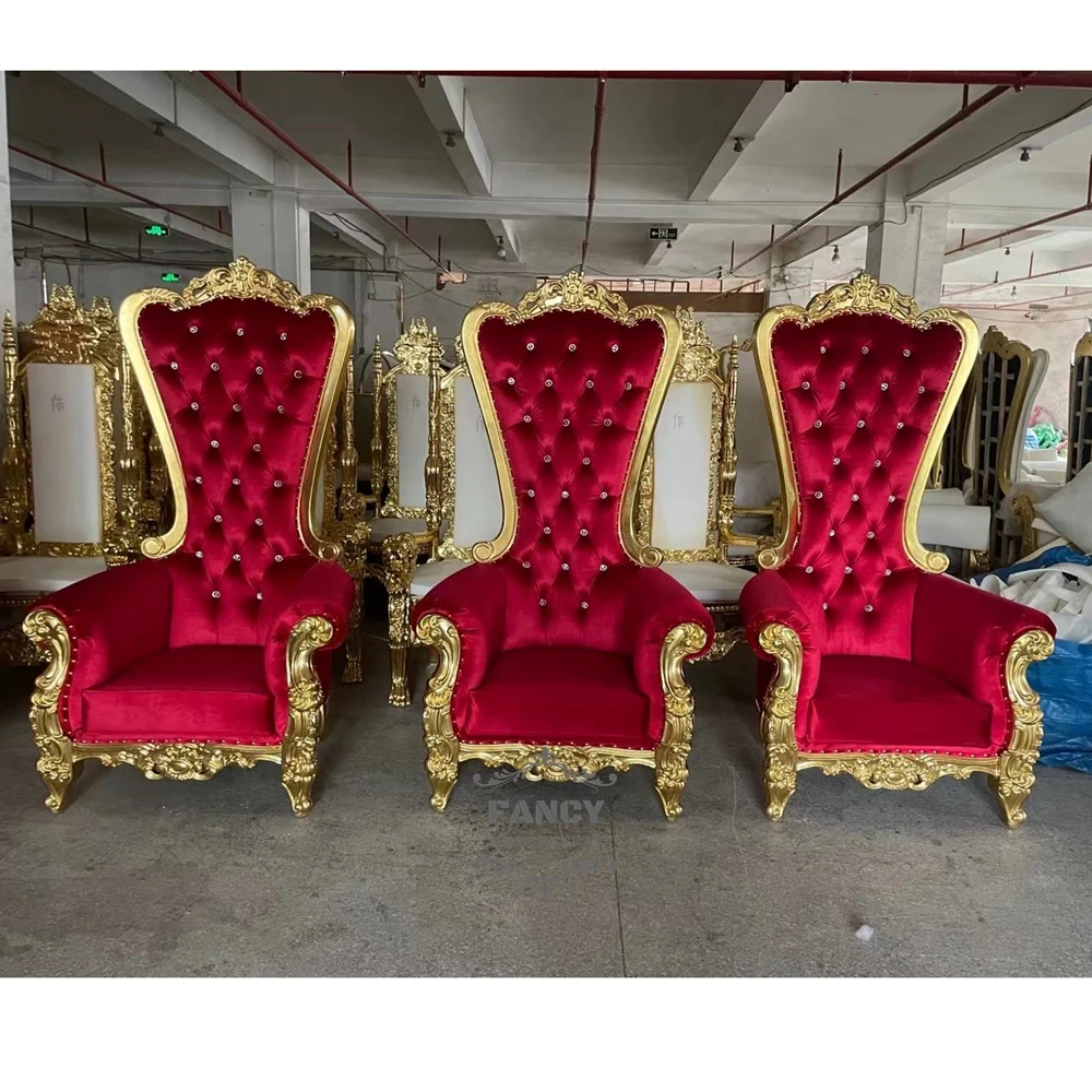 Red Luxury Pedicure Furniture Nail Chair Equipment Unique Manicure Chair For Sale