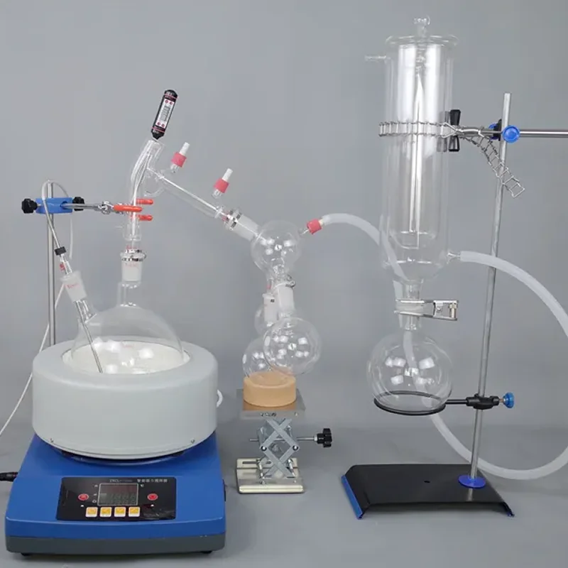 oil water alcohol molecular Disstilled molecular distillation apparatus