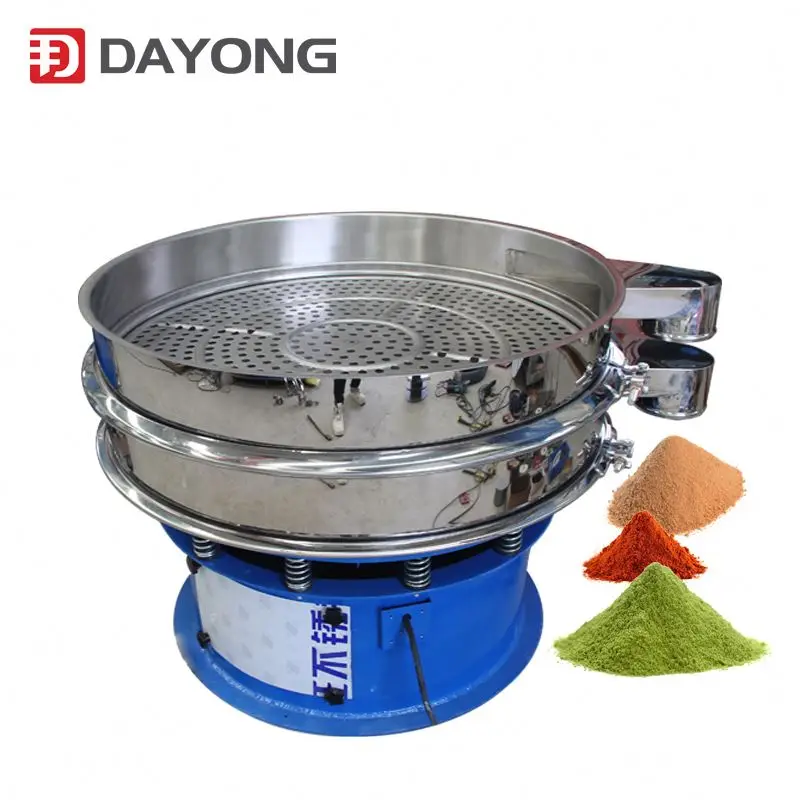 Factory Screening Circular Sieve Shaker Sand Gravel Separator Machine Flour Powder Vibrating Screen