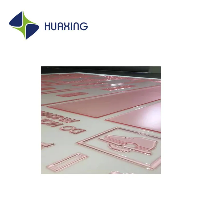 High quality rubber  analog resin plates