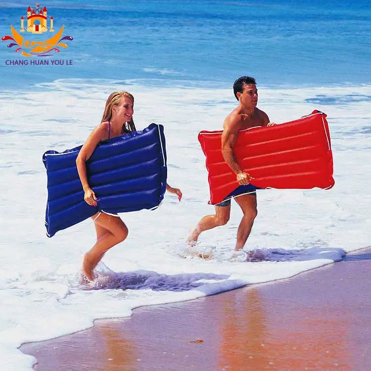 Custom Pvc vinyl inflatable raft for sale photography props Nylon cloth red inflatable water float row Sup