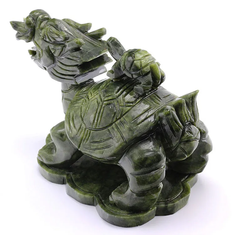 Super september hot sales jade dragon turtle and baby