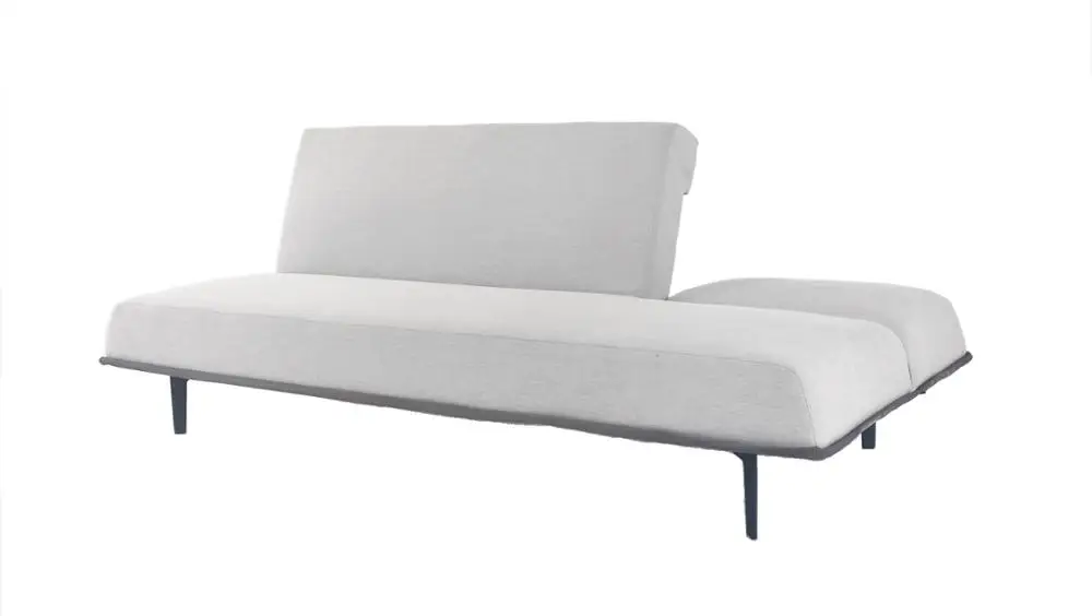 Nisco Modern Contemporary Futon Sofa Bed with split back