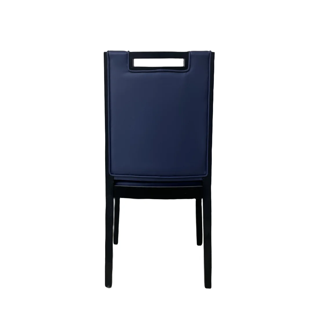 New Chinese hotel chairs Modern simple classical iron wrought Restaurant tables and chairs Hot pot theme dining chairs
