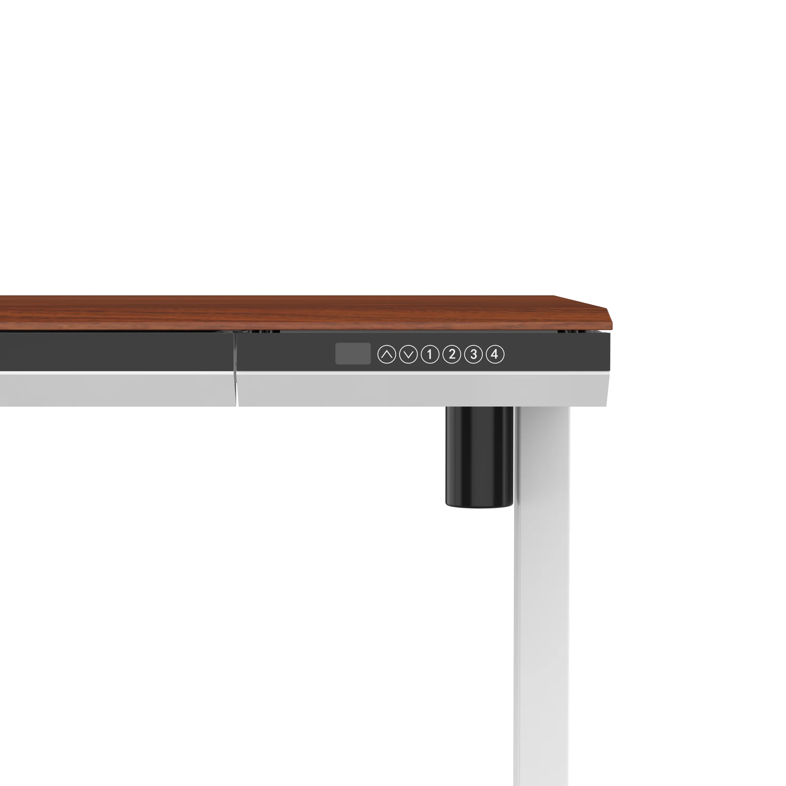 LOCTEK Wooden Electric Height Adjustable Lifting Sit Stand Table Standing Desk HOME OFFICE ET156W-B