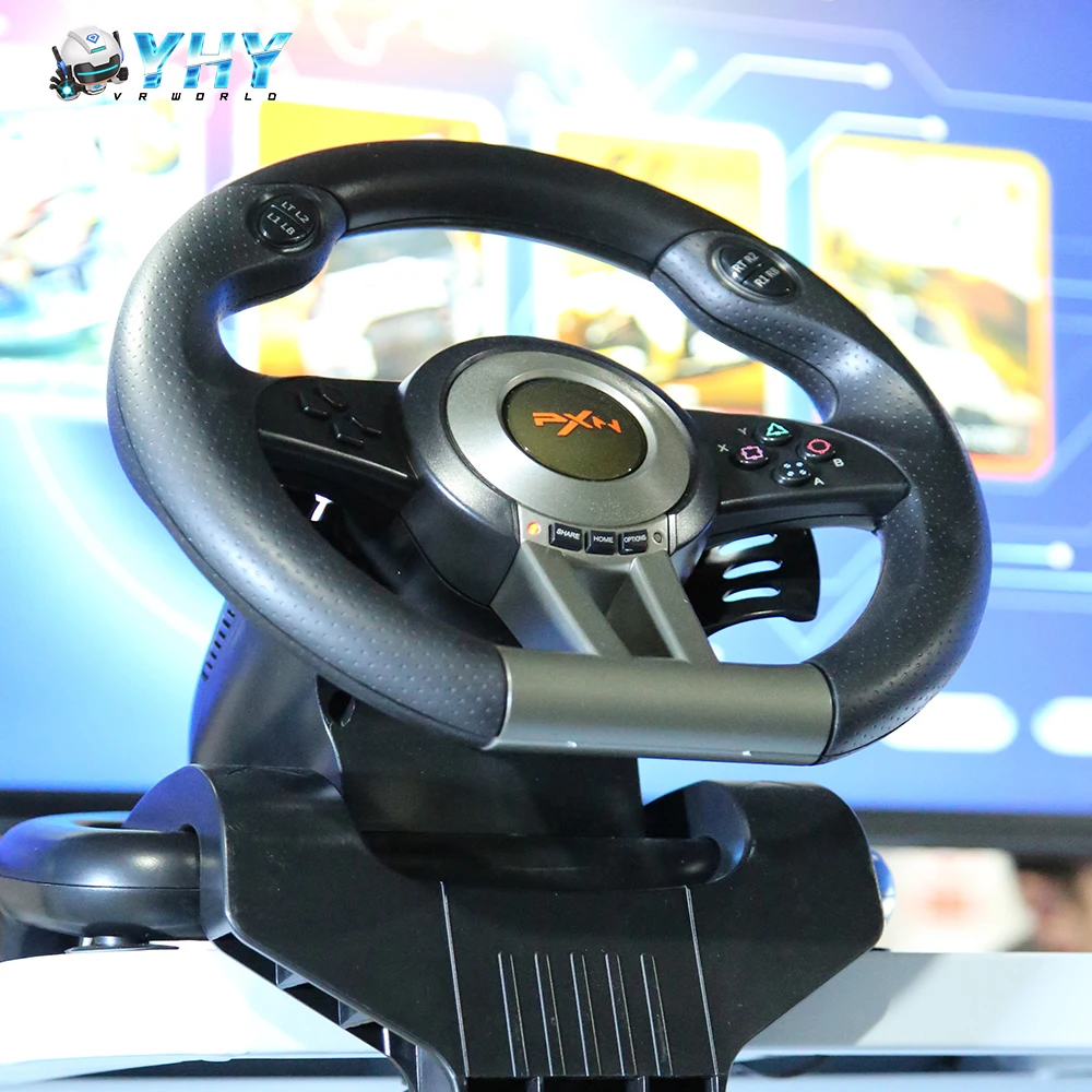 Direct Sale 5 Kw 3*42 Inch Screens Indoor Car Motion F1 Racing Game Machine Driving Simulator For Two Players