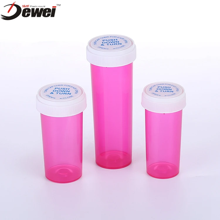 8dr 13dr 16dr 20dr 30dr 40dr 60dr Cheap Plastic Reversible Vial Pharmaceutical Vial Plastic Vial
