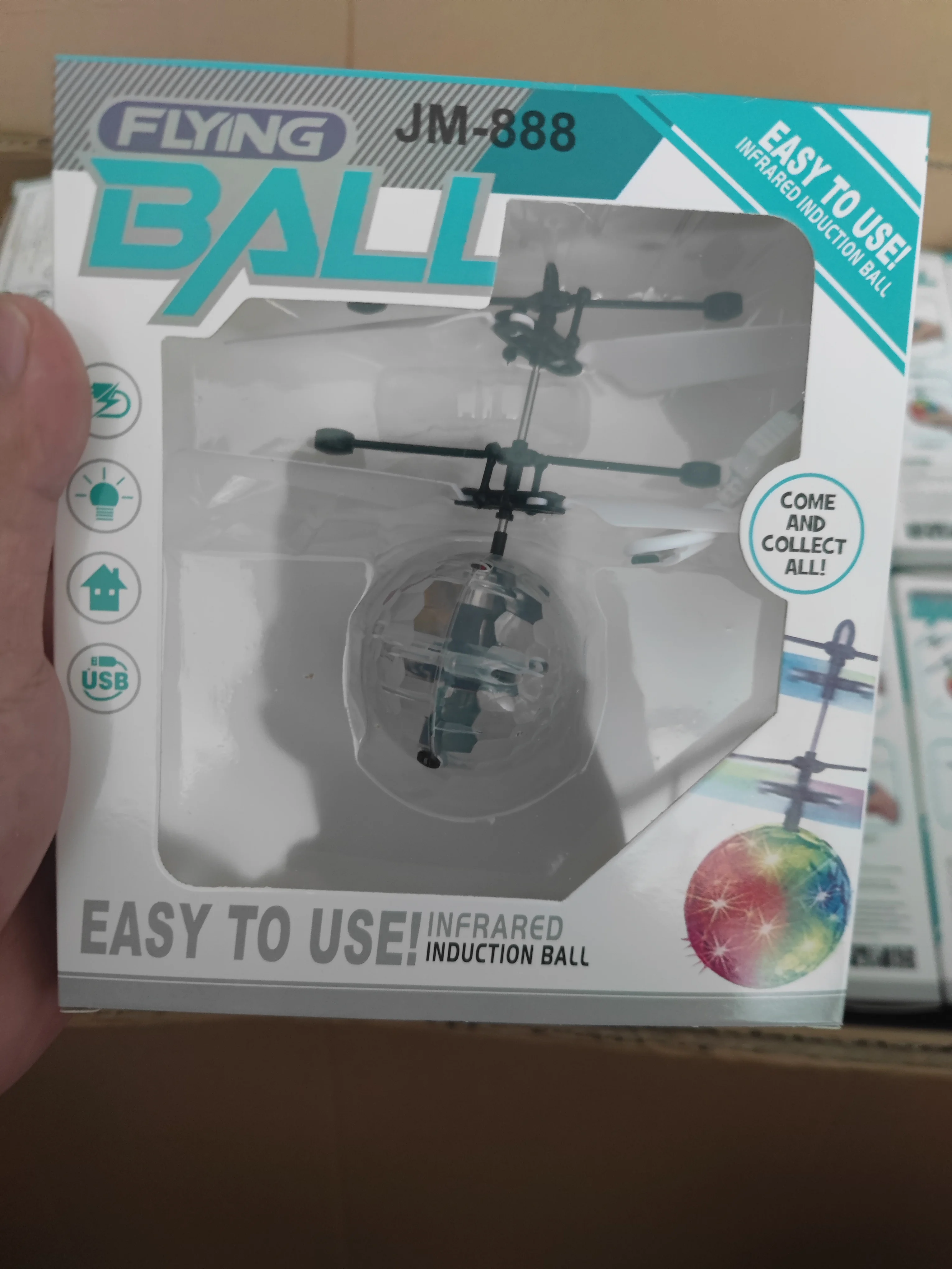 New Boomerang Ball Helicopter  Fly Ball With Led Light Disco Shining Colorful Flying Toys Drones Toys