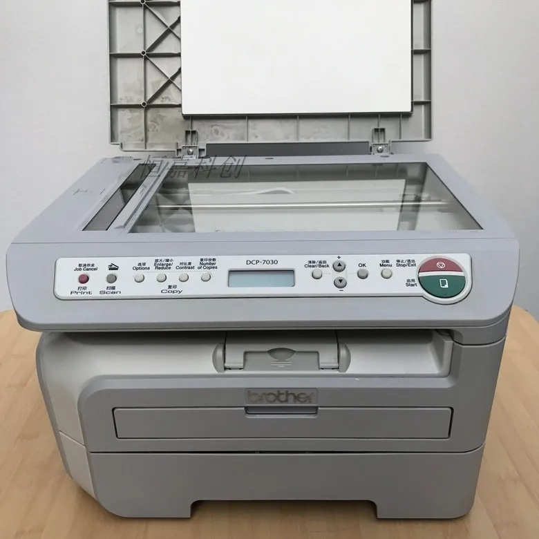 Second-hand 7340 brother 7080 laser black and white printer all-in-one fax scanning certificate photocopy mobile printing