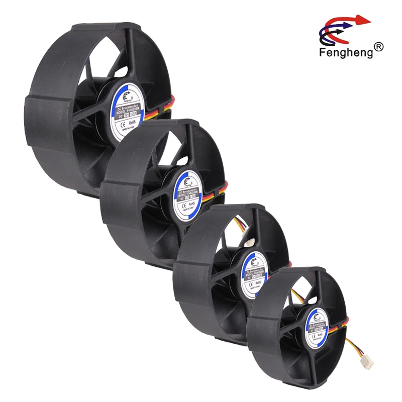 Fans Factories In China 8CM Round Fan 80x80x25mm 24Volt Low Noise DC Ball Bearing Brushless Radiator Fan