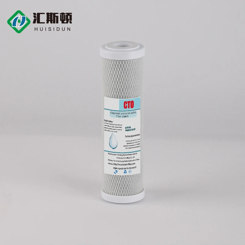 Block Filter Cartridges Activated Carbon with Good Adsorption Capacity for Home Water Filtration 5 Micron 10 Inch 50 OEM Service