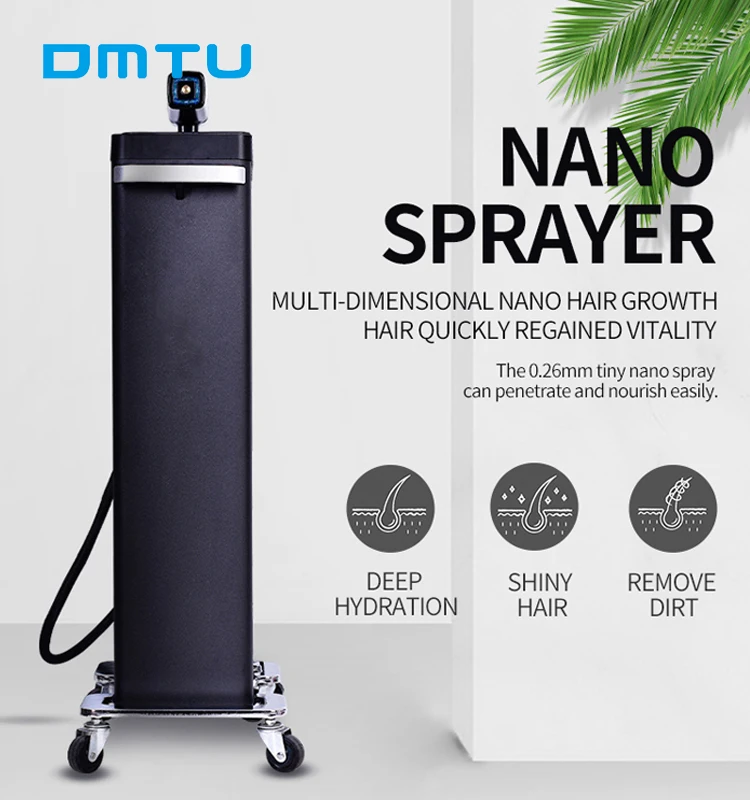 Factory Price Salon Barber Shop Professional Multi-Function Ozone Spa Care Nano Spray Micro Mist Hair Steamer Machine