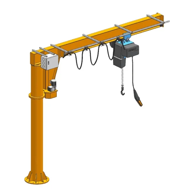 Hot sale slewing arm cantilever jib crane floor pillar mounted free standing and wall mounted type from China top 3 manufacturer