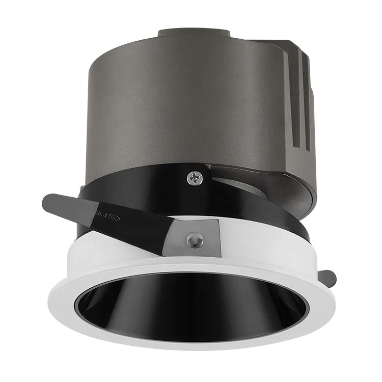 Manufacture Anti Glare Hotel Lighting Round 20W Adjustable Wall Washer Downlight China LED 90 Aluminum Alloy -20 - 50 1200 0.5