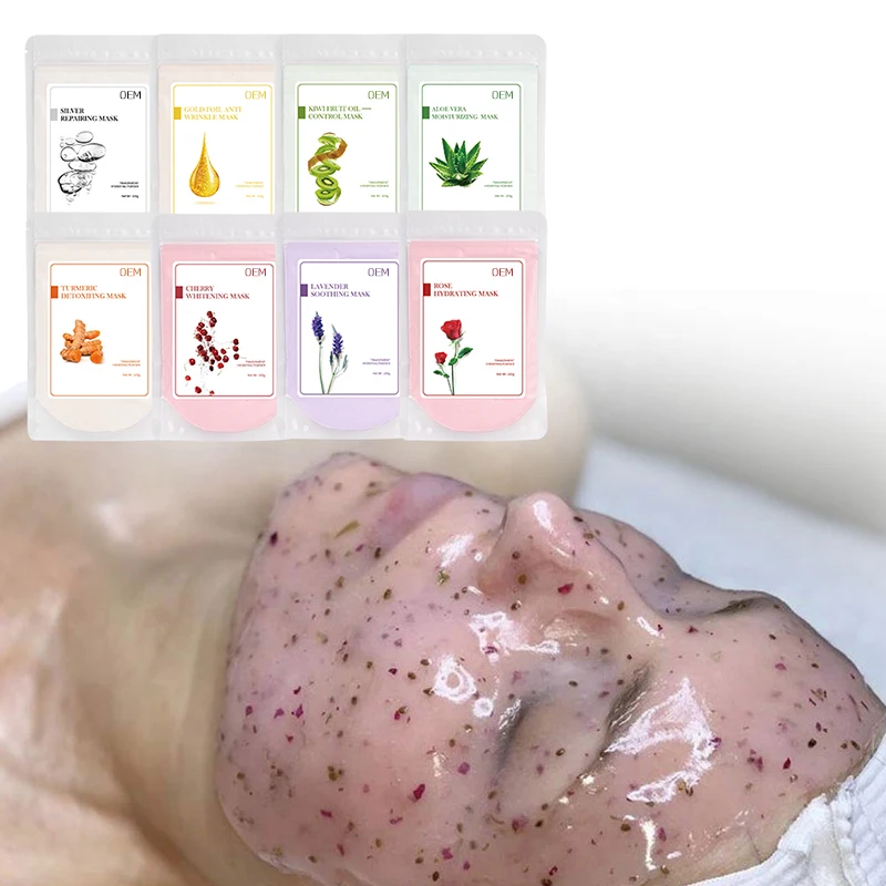 OEM  Moisturizing Skin Care Clean Peel Off Facial Mask Organic Soft Jellymask Powder