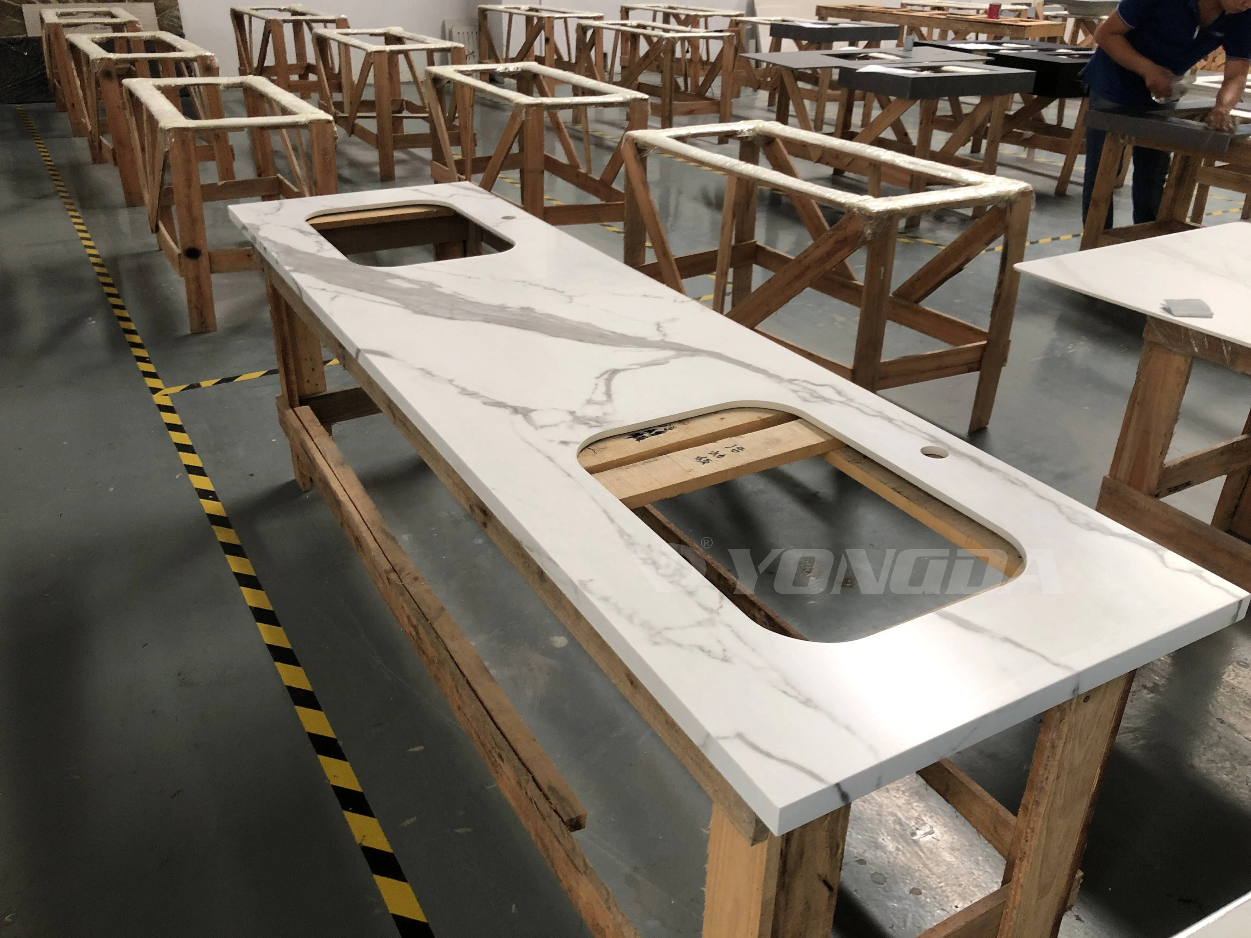 3 AXIS WATERJET CUTTING MACHINE/ YONGDA YD-2515 CNC WATER JET/ Stone Ceramic Glass Metal cutting