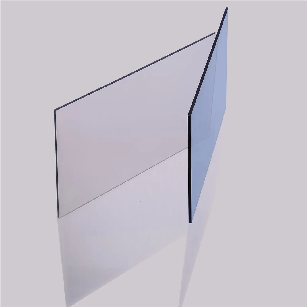 Anti scratch UV coated hardened transparent solid polycarbonate sheet scratch solution