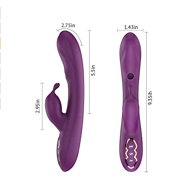 G Spot Rabbit Vibrator with Clitoral Sucking Clit Dildo Stimulator with 7 Vibration 7 Suction Modes vibrator Massager