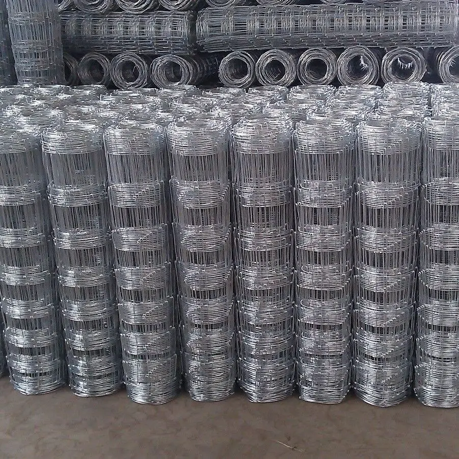 1.8m Tall Galvanized Cattle Wire Fence Farm Field Fence in Rolls