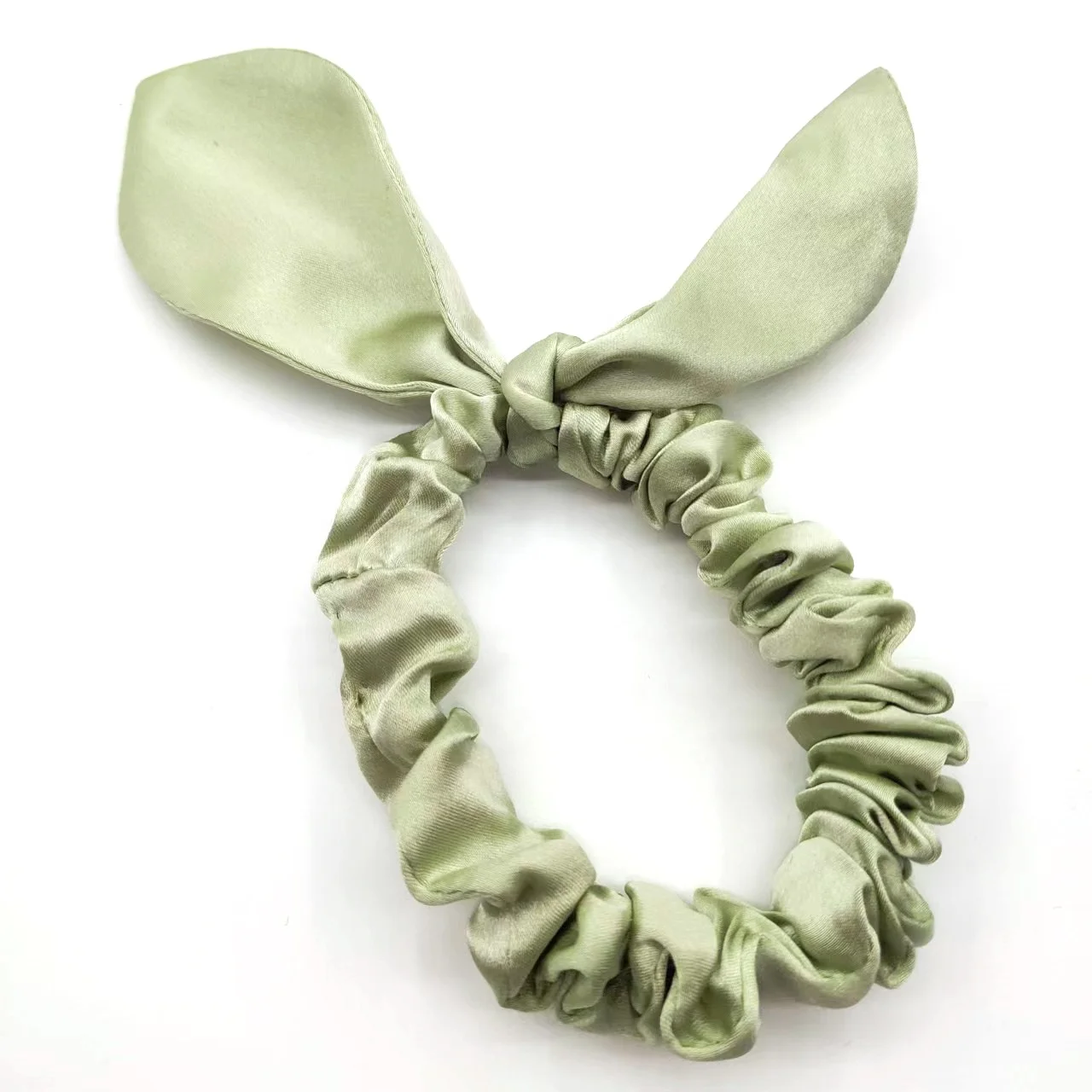 DIY Wholesale Fashionable Oeko 100% Silk Scrunchies Silk Sleep Scrunchie Pack Hair