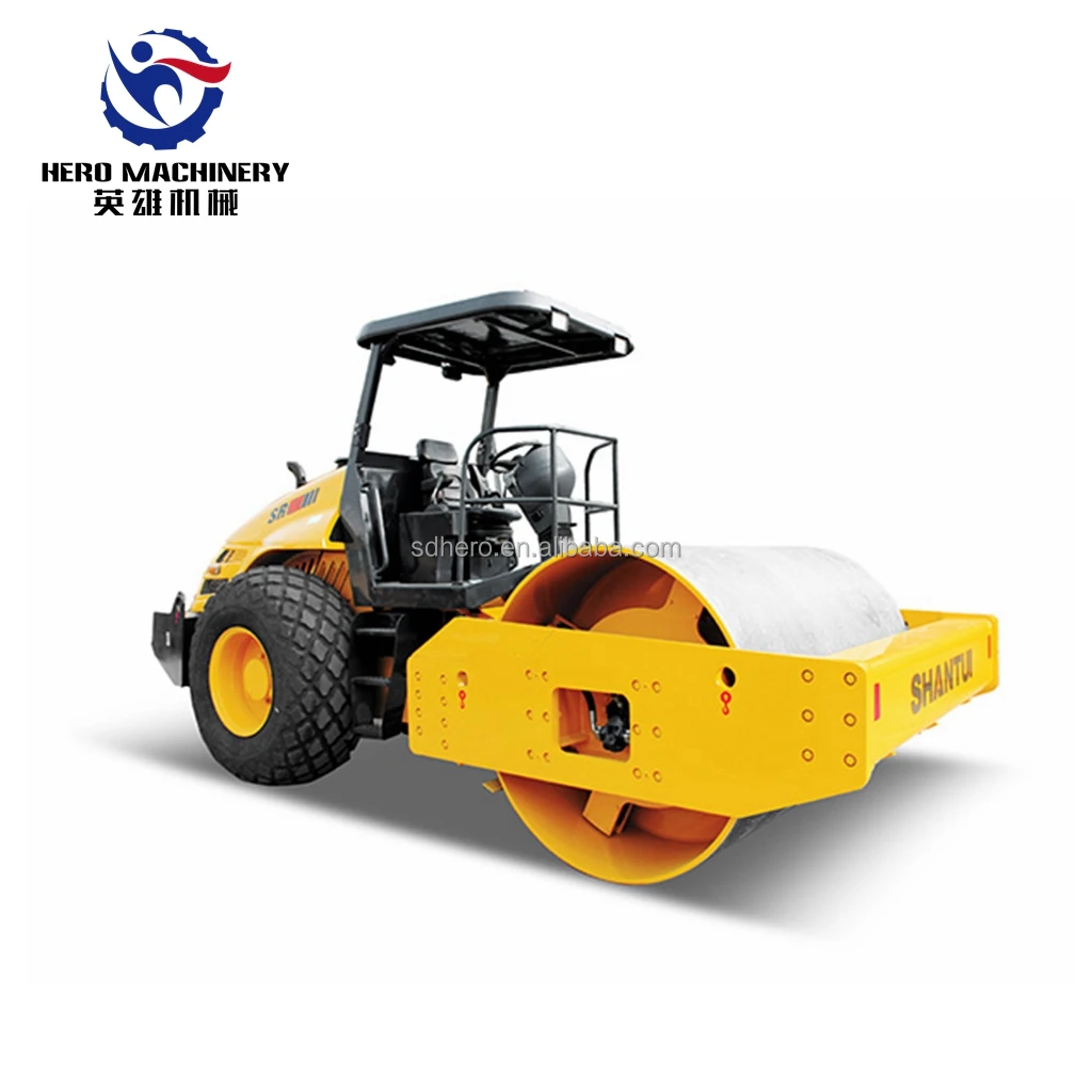 China SHANTUI 10 ton double drum mini road roller compactor SRD10 the compactor road roller
