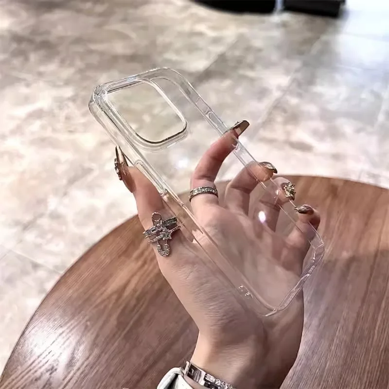 Good Quality Ultra Thin Slim Clear Soft TPU case for iPhone 15 13 14 12 ,Ultra Thin Transparent case  for iPhone 15 14 13 Pro