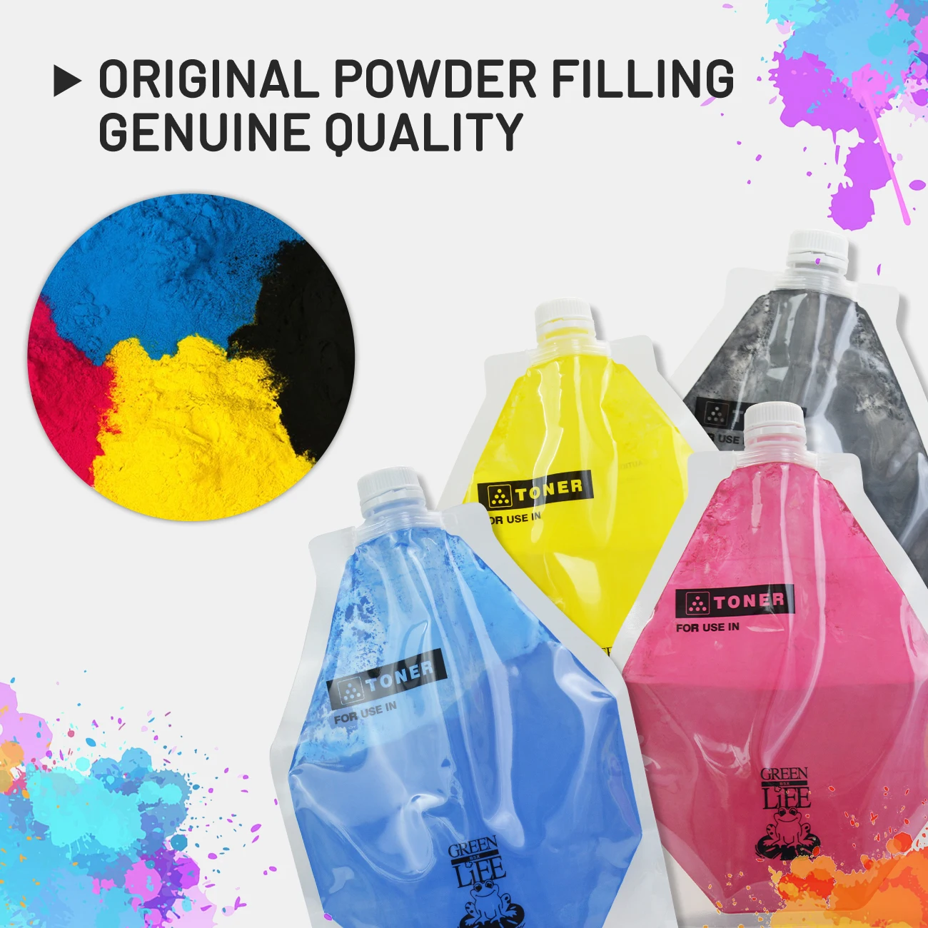 Genuine Original Ricoh IMC2500 Toner Refill For Ricoh IM C2000 C2500 C3000 C3500 Copier Refill Toner Powder