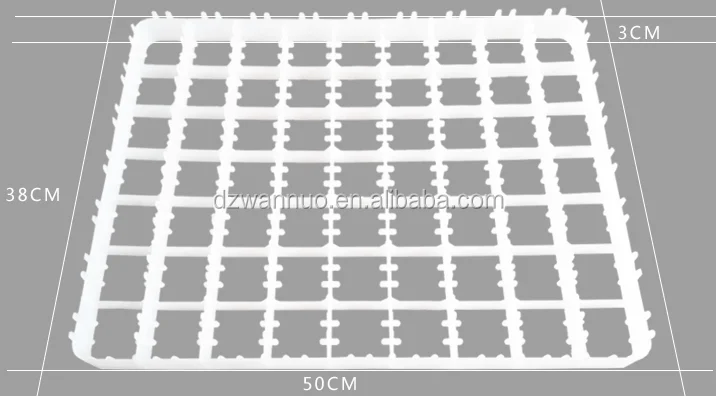 63pcs duck egg tray for incubator spare parts plastic egg tray for incubator turkey egg tray