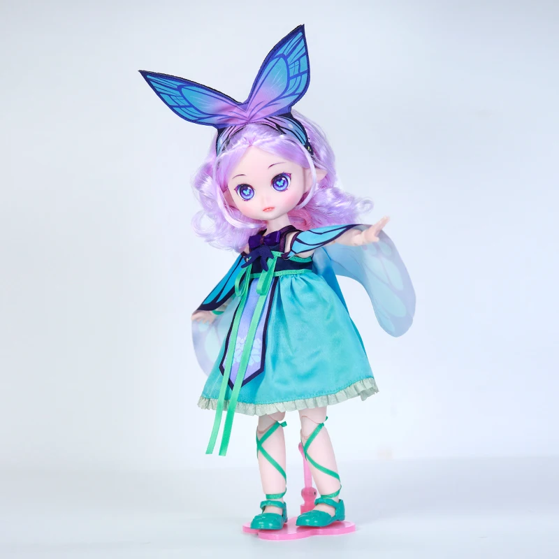 Startcard Dream Fairy 28 см пластиковые куклы для ребенка Реалистичная любовь Летающая кукла игрушка Фея