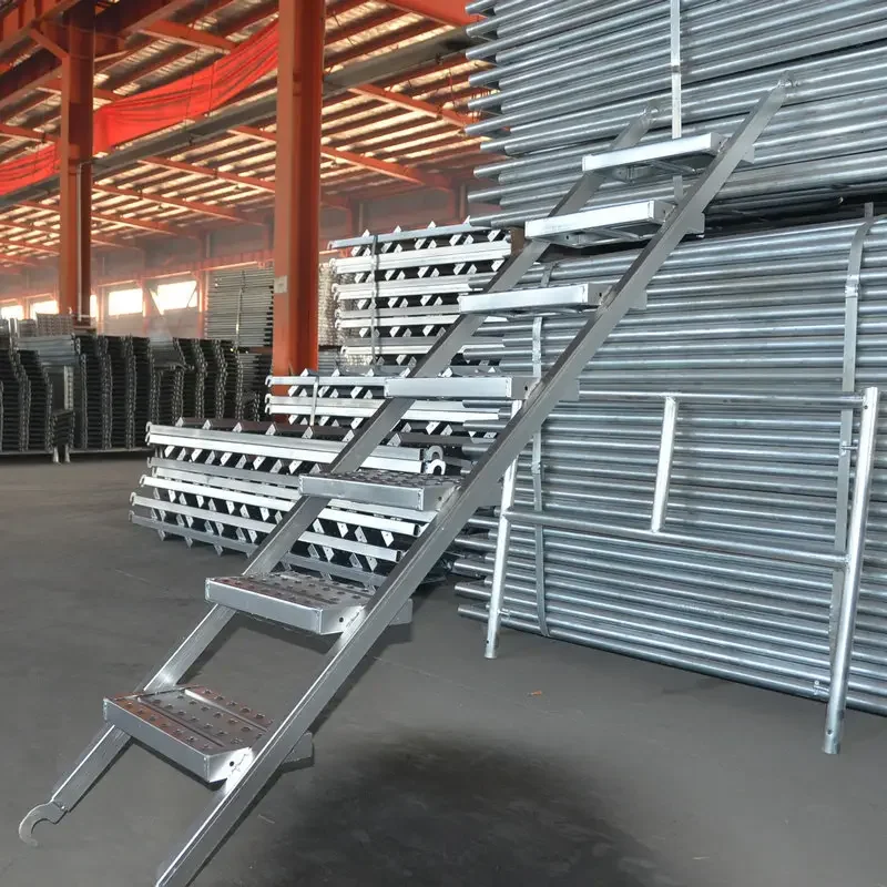Metal steel ladder frame scaffold for construction ladders scaffolding multifunctional movable powder coated Scaffolding Support