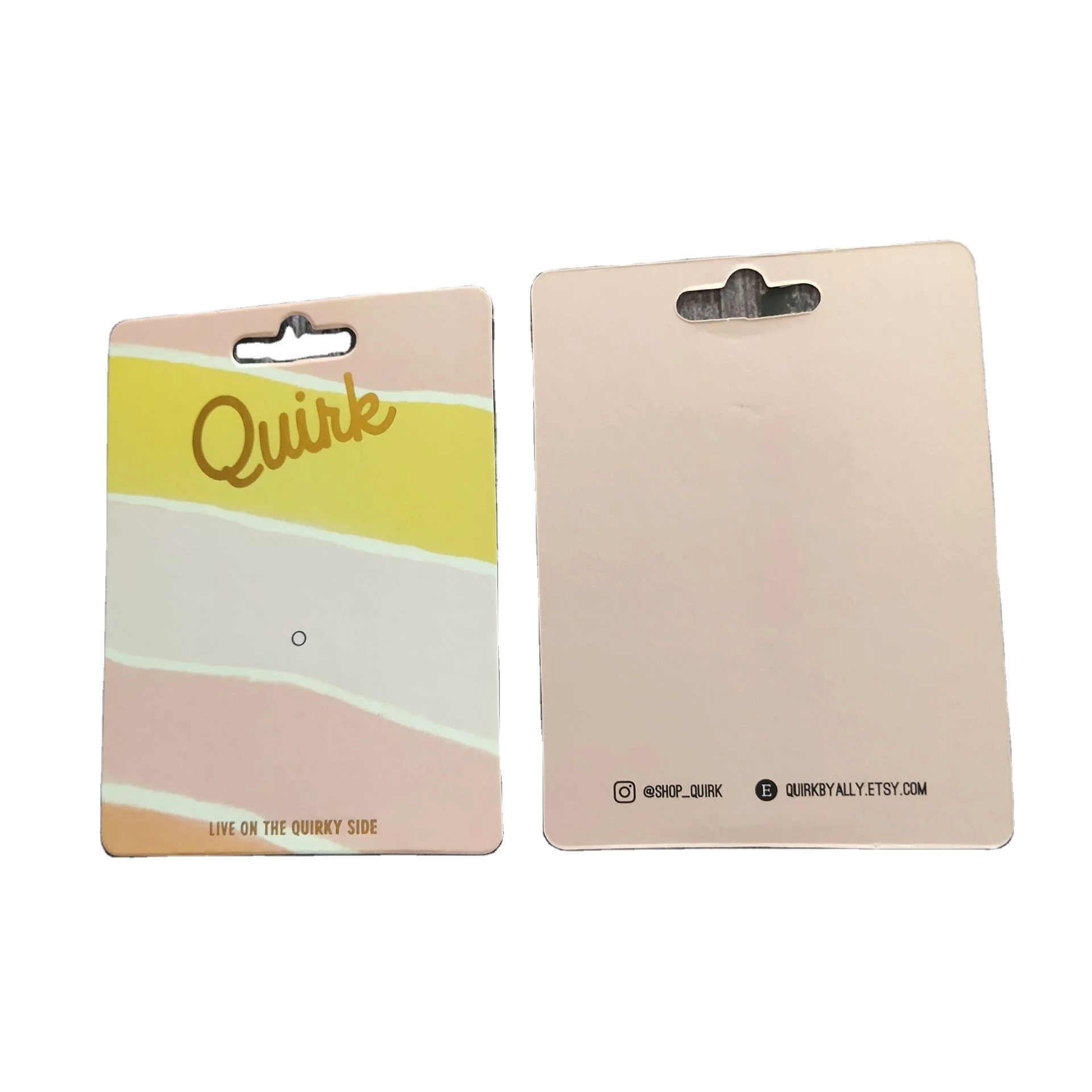 Пользовательские бумажные карточки для горячего тиснения, упаковочные бирки, бумажные подвесные бирки