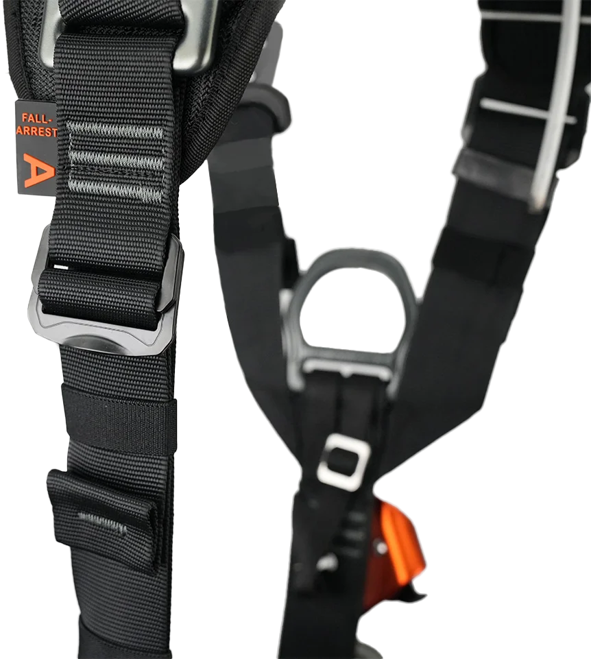 High Strength High-altitude Operations Fall Protection Full Body Safety Harness For Construction