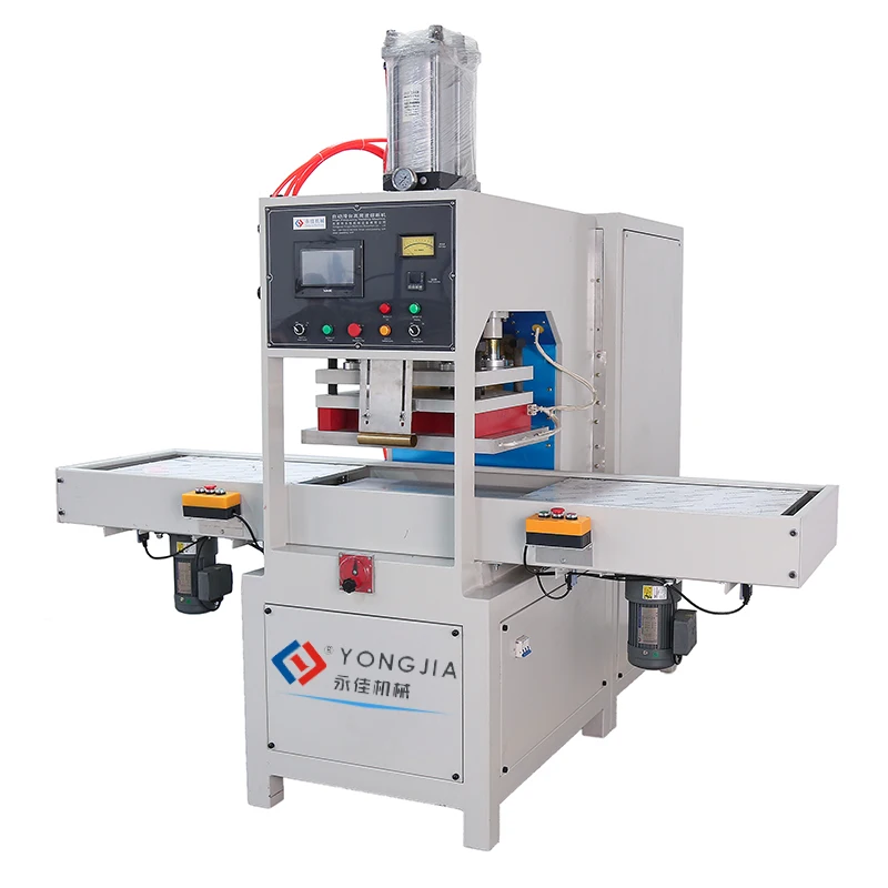 Automatic slide table high frequency toothbrush blister packing machine