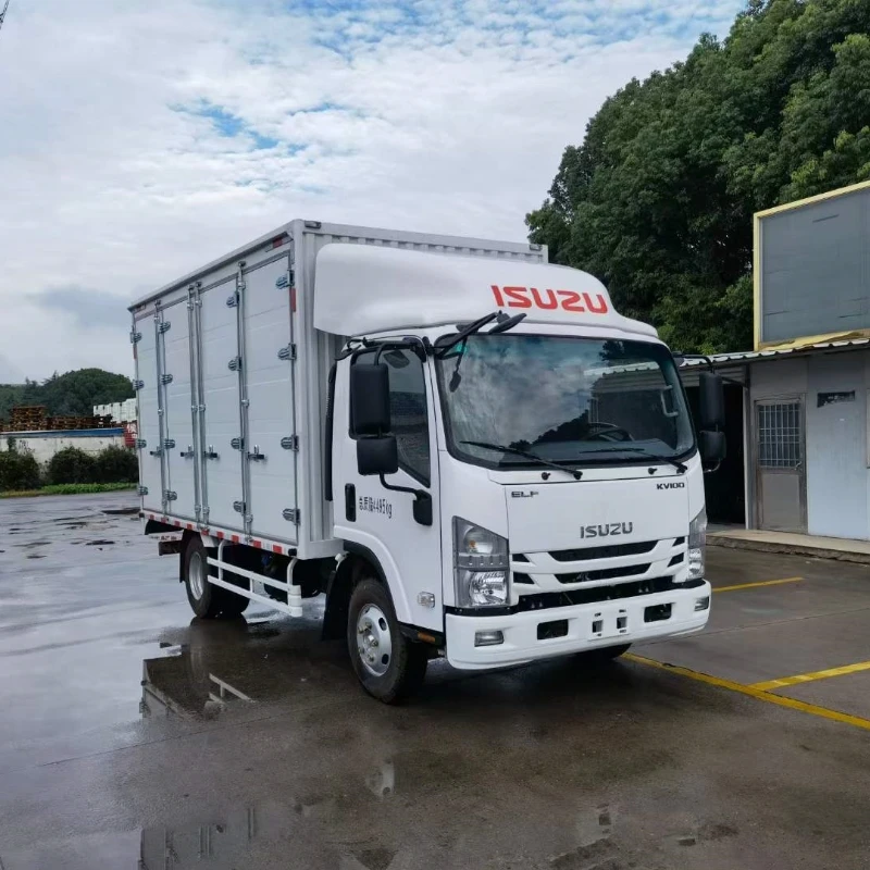 Обычный грузовик Qingling Isuzu 4 М2 для экспресс-доставки дальнего следования