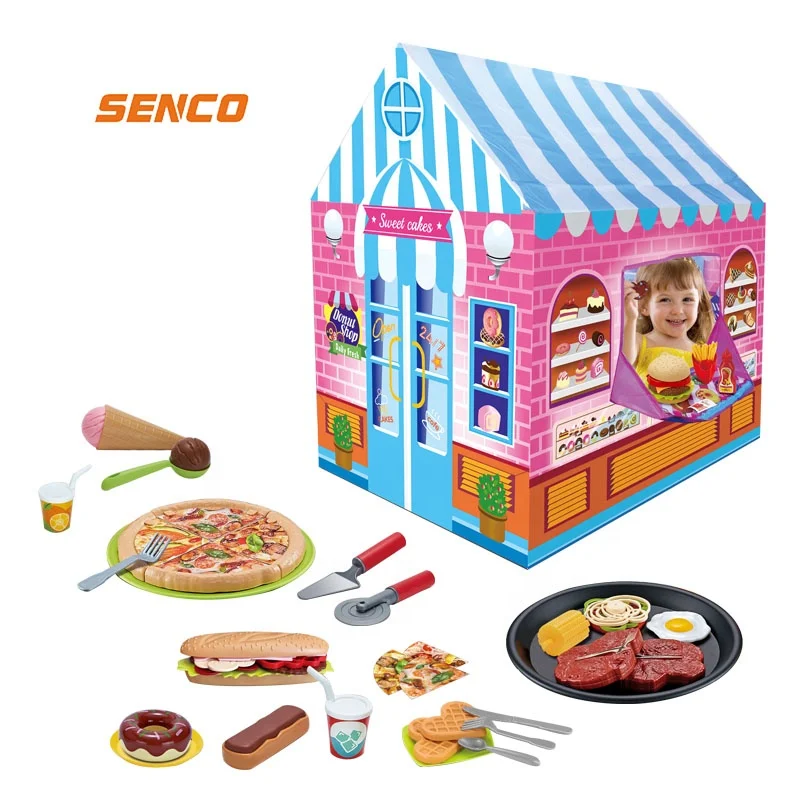 Playhouse Play Kids Outdoor Camping Play Tent Kids Tent Playhouse Sweets Shop Candy House Toy Tent
