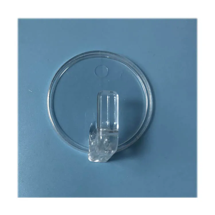transparent strong self adhesive plastic hooks clear for clothes hanger
